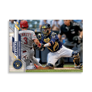 Yasmani Grandal 2020 Topps Series 1 Base Card Poster # to 99- artbble-pos-20tbb1-1131-s