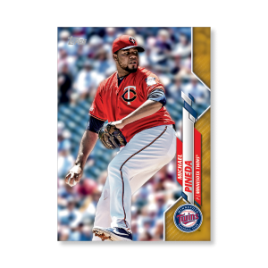 Michael Pineda 2020 Topps Series 1 Base Card Poster Gold Ed. # to 1- artbble-pos-20tbb1-1147-gold-s