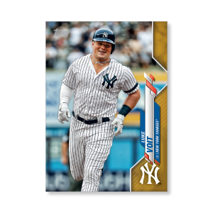 Luke Voit 2020 Topps Series 1 Base Card Poster Gold Ed. # to 1- artbble-pos-20tbb1-1151-gold-s