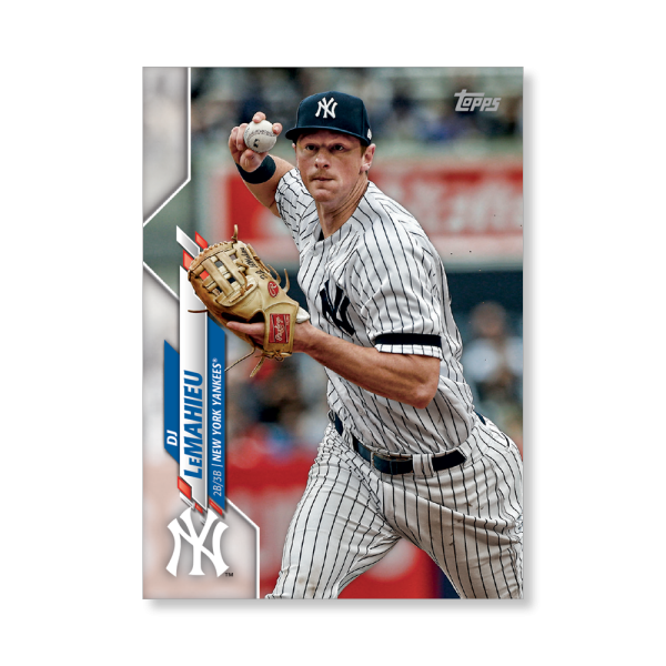DJ LeMahieu 2020 Topps Series 1 Base Card Poster # to 99- artbble-pos-20tbb1-1152-s