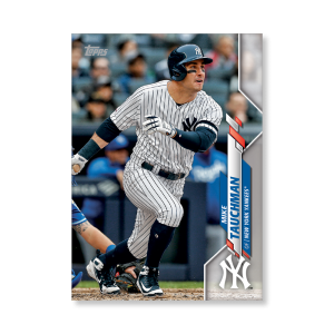 Mike Tauchman 2020 Topps Series 1 Base Card Poster # to 99- artbble-pos-20tbb1-1153-s