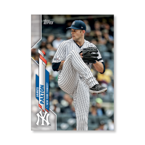 James Paxton 2020 Topps Series 1 Base Card Poster # to 99- artbble-pos-20tbb1-1156-s