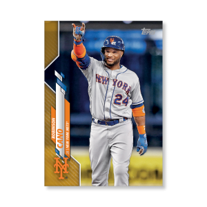 Robinson Cano 2020 Topps Series 1 Base Card Poster Gold Ed. # to 1- artbble-pos-20tbb1-1159-gold-s