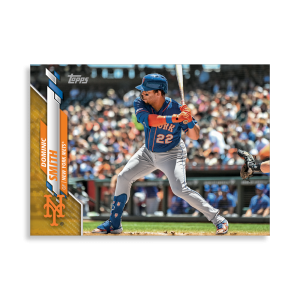 Dominic Smith 2020 Topps Series 1 Base Card Poster Gold Ed. # to 1- artbble-pos-20tbb1-1161-gold-s