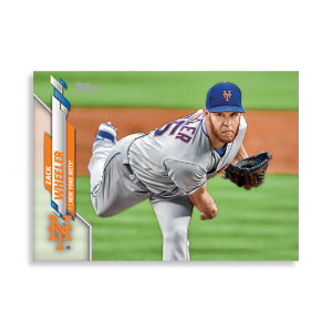 Zack Wheeler 2020 Topps Series 1 Base Card Poster # to 99- artbble-pos-20tbb1-1165-s