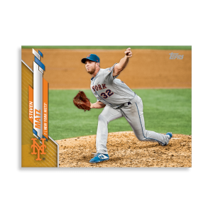 Steven Matz 2020 Topps Series 1 Base Card Poster Gold Ed. # to 1- artbble-pos-20tbb1-1166-gold-s