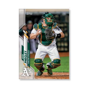 Josh Phegley 2020 Topps Series 1 Base Card Poster # to 99- artbble-pos-20tbb1-1167-s