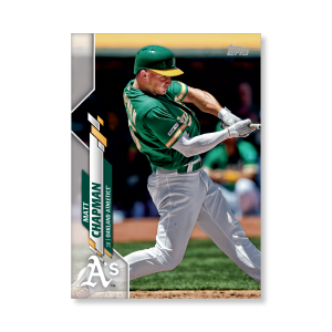 Matt Chapman 2020 Topps Series 1 Base Card Poster # to 99- artbble-pos-20tbb1-1169-s
