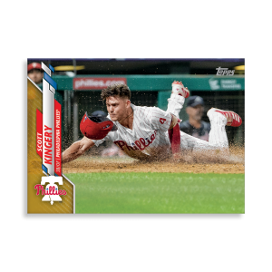 Scott Kingery 2020 Topps Series 1 Base Card Poster Gold Ed. # to 1- artbble-pos-20tbb1-1176-gold-s