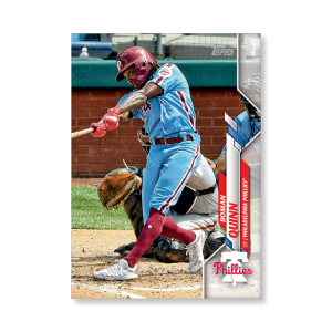 Roman Quinn 2020 Topps Series 1 Base Card Poster # to 99- artbble-pos-20tbb1-1180-s