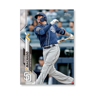 Manny Machado 2020 Topps Series 1 Base Card Poster # to 99- artbble-pos-20tbb1-1193-s