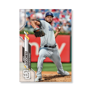 Joey Lucchesi 2020 Topps Series 1 Base Card Poster # to 99- artbble-pos-20tbb1-1198-s