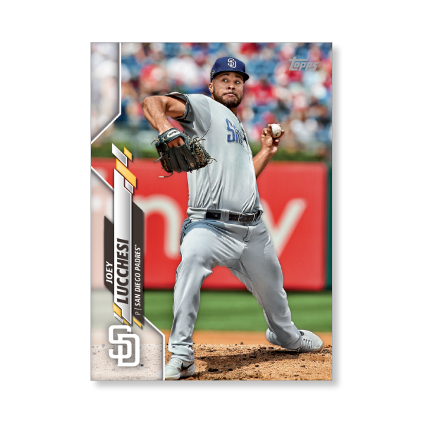 Joey Lucchesi 2020 Topps Series 1 Base Card Poster # to 99- artbble-pos-20tbb1-1198-s