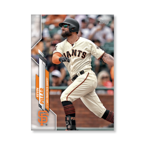 Kevin Pillar 2020 Topps Series 1 Base Card Poster # to 99- artbble-pos-20tbb1-1204-s