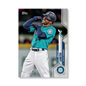 Mallex Smith 2020 Topps Series 1 Base Card Poster # to 99- artbble-pos-20tbb1-1212-s