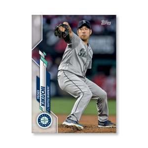 Yusei Kikuchi 2020 Topps Series 1 Base Card Poster # to 99- artbble-pos-20tbb1-1214-s