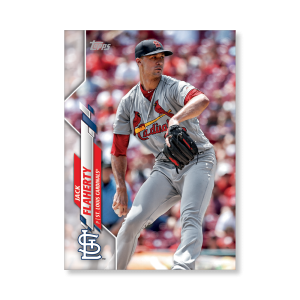 Jack Flaherty 2020 Topps Series 1 Base Card Poster # to 99- artbble-pos-20tbb1-1218-s