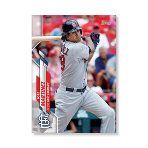 Jose Martinez 2020 Topps Series 1 Base Card Poster # to 99- artbble-pos-20tbb1-1223-s