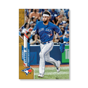 Lourdes Gurriel Jr. 2020 Topps Series 1 Base Card Poster Gold Ed. # to 1- artbble-pos-20tbb1-1235-gold-s