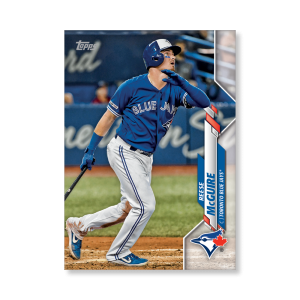 Reese McGuire 2020 Topps Series 1 Base Card Poster # to 99- artbble-pos-20tbb1-1242-s