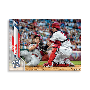 Kurt Suzuki 2020 Topps Series 1 Base Card Poster # to 99- artbble-pos-20tbb1-1250-s