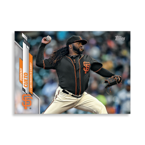 Johnny Cueto 2020 Topps Series 1 Base Card Poster # to 99- artbble-pos-20tbb1-1253-s