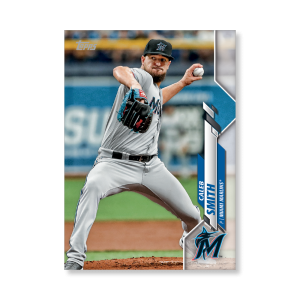 Caleb Smith 2020 Topps Series 1 Base Card Poster # to 99- artbble-pos-20tbb1-1257-s