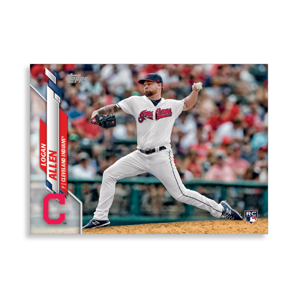 Logan Allen 2020 Topps Series 1 Base Card Poster # to 99- artbble-pos-20tbb1-1408-s