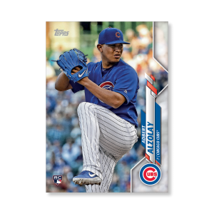 Adbert Alzolay 2020 Topps Series 1 Base Card Poster # to 99- artbble-pos-20tbb1-1413-s