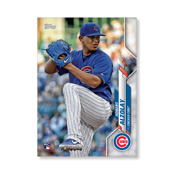 Adbert Alzolay 2020 Topps Series 1 Base Card Poster # to 99- artbble-pos-20tbb1-1413-s