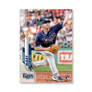 Brendan McKay 2020 Topps Series 1 Base Card Poster # to 99- artbble-pos-20tbb1-1417-s
