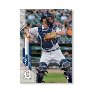 Jake Rogers 2020 Topps Series 1 Base Card Poster # to 99- artbble-pos-20tbb1-1431-s