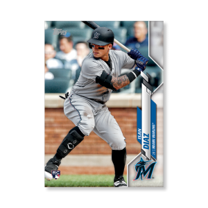 Isan Diaz 2020 Topps Series 1 Base Card Poster # to 99- artbble-pos-20tbb1-1432-s
