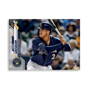 Trent Grisham 2020 Topps Series 1 Base Card Poster # to 99- artbble-pos-20tbb1-1436-s