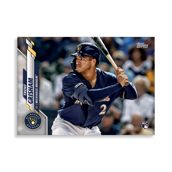 Trent Grisham 2020 Topps Series 1 Base Card Poster # to 99- artbble-pos-20tbb1-1436-s