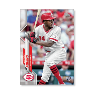 Aristides Aquino 2020 Topps Series 1 Base Card Poster # to 99- artbble-pos-20tbb1-1437-s