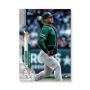 Jesus Luzardo 2020 Topps Series 1 Base Card Poster # to 99- artbble-pos-20tbb1-1450-s