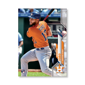 Abraham Toro 2020 Topps Series 1 Base Card Poster # to 99- artbble-pos-20tbb1-1468-s