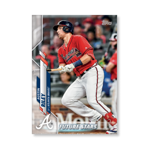 Austin Riley 2020 Topps Series 1 Base Card Poster # to 99- artbble-pos-20tbb1-1481-s