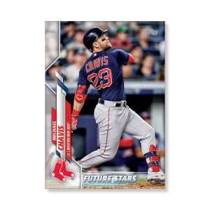 Michael Chavis 2020 Topps Series 1 Base Card Poster # to 99- artbble-pos-20tbb1-1482-s