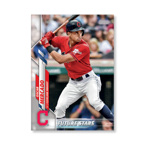 Oscar Mercado 2020 Topps Series 1 Base Card Poster # to 99- artbble-pos-20tbb1-1486-s
