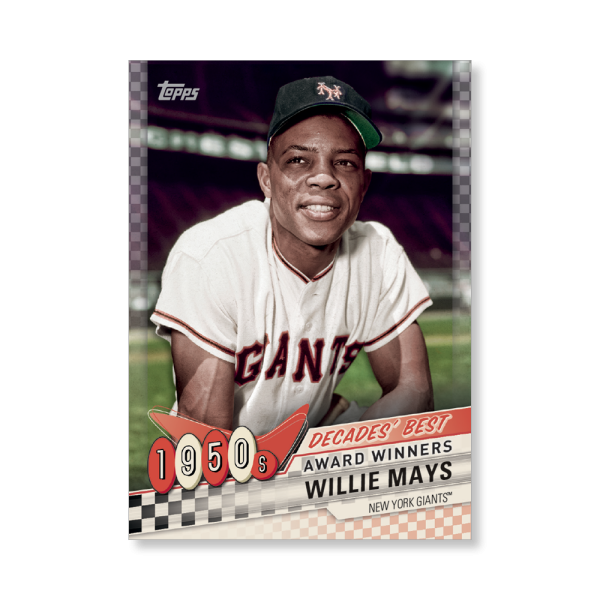 2020 Topps Series 1 Baseball Oversized Complete Decades Best 1950's Set (20 Cards) - # to 49- artbble-16c2s-20tbb1-set04