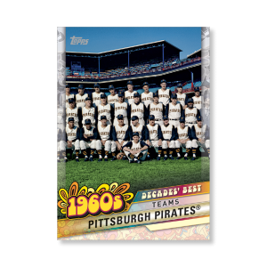 Pittsburgh Pirates 2020 Topps Series 1 Decades Best 1960 Poster # to 99- artbble-pos-20tbb1-3021-s