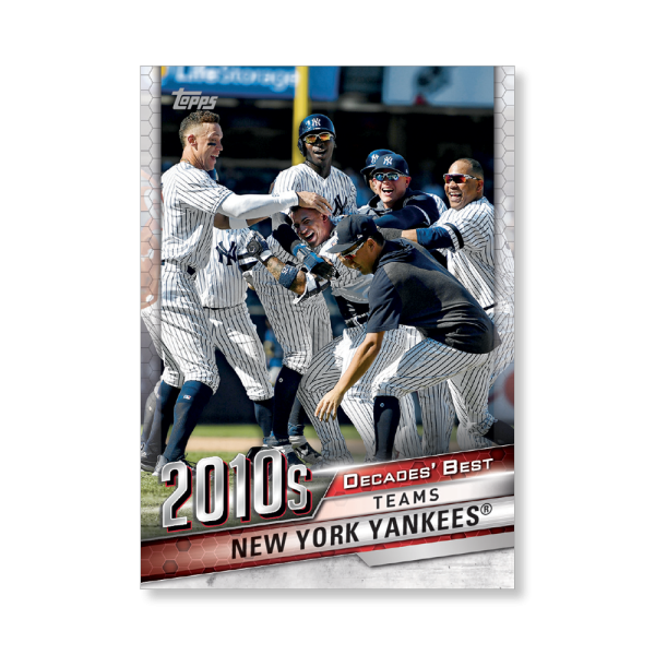 New York Yankees Topps Series 1 Decades Best 2010 Poster # to 99- artbble-pos-20tbb1-3072-s