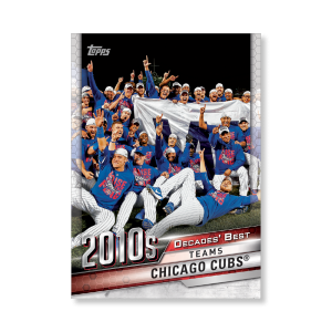 Chicago Cubs Topps Series 1 Decades Best 2010 Poster # to 99- artbble-pos-20tbb1-3073-s