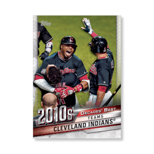 Cleveland Indians Topps Series 1 Decades Best 2010 Poster # to 99- artbble-pos-20tbb1-3076-s