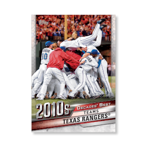 Texas Rangers Topps Series 1 Decades Best 2010 Poster # to 99- artbble-pos-20tbb1-3079-s