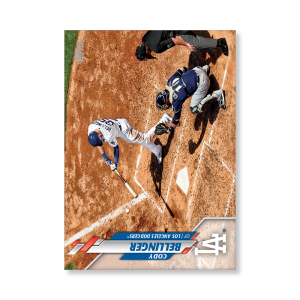 Cody Bellinger 2020 Topps Series 1 Base Card Short Prints Poster # to 99- artbble-pos-20tbb1-7001-s