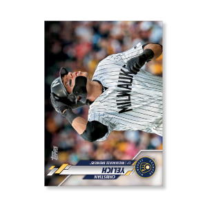 Christian Yelich 2020 Topps Series 1 Base Card Short Prints Poster # to 99- artbble-pos-20tbb1-7003-s
