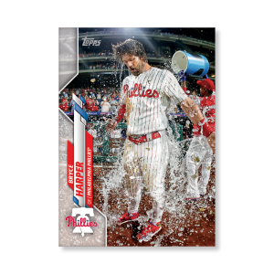 Bryce Harper 2020 Topps Series 1 Base Card Short Prints Poster # to 99- artbble-pos-20tbb1-7007-s